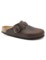 žabky Boston z kůže regular wide model 21735745 - Birkenstock