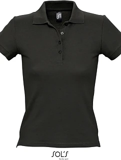 SOL'S People Dámské piqué polo 25.1310 black