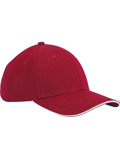 B 6 panelová kšiltovka EarthAware® 53. classic red/white model 22411938 - Beechfield