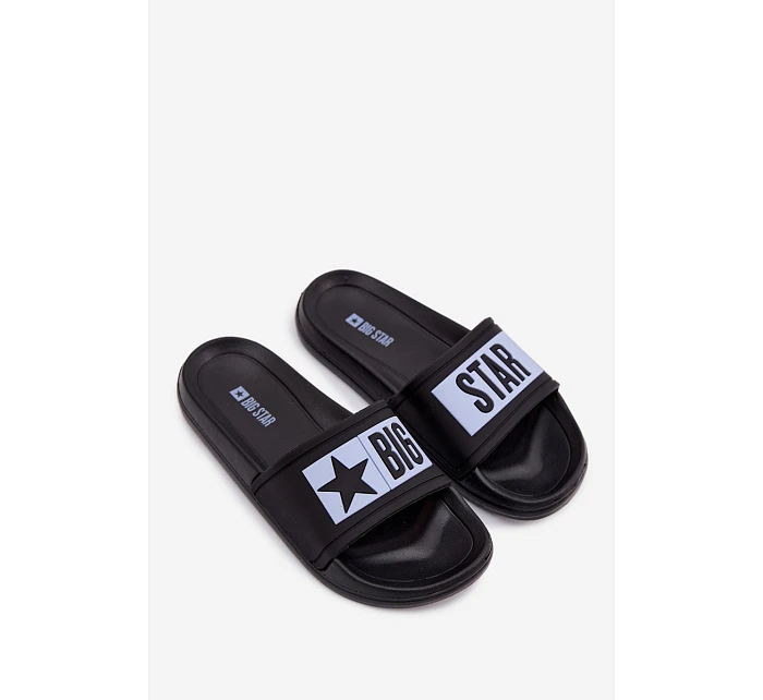 Dětské pantofle Big Star TT374A003 Černomodré Dětské pantofle Big Star TT374A003 Černomodré