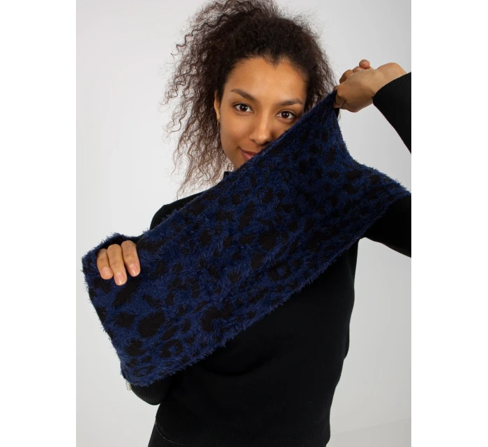 Tunelová šála AT KM ENEC model 17892670 tmavě modrá - FPrice Tunelová šála AT KM ENEC model 17892670 tmavě modrá - FPrice