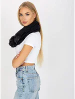 Dámská tunelová šála AT KM S 6221 černá