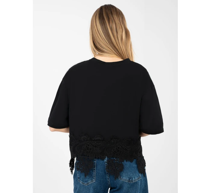 Bluzka IT BZ model 21923922 czarny - FPrice Bluzka IT BZ model 21923922 czarny - FPrice