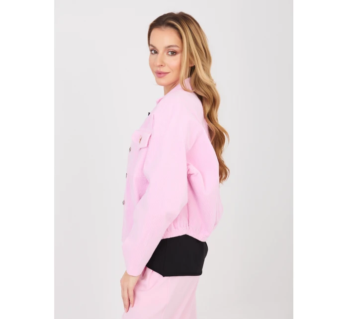 IT KR bunda FL10163.10 světle růžová