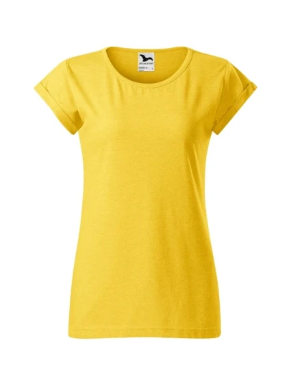 Fusion tričko dámské žlutý melír Fusion tričko dámské žlutý melír