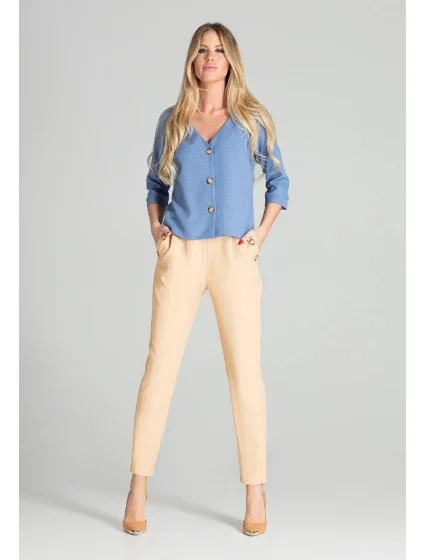 Dámská halenka model 18041562 modrá - Figl