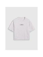 Dámské tričko oversize s potiskem model 21436903 - 4F Dámské tričko oversize s potiskem model 21436903 - 4F