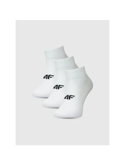 Dámské kotníkové ponožky (SET 3) 4F 4FWMM00USOCF448-10S dámské