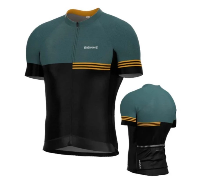 koszulka model 21845456 czarno zielona 3XL - Biemme