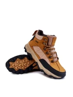 Pánské zateplené trekové boty Cross Jeans KK1R4020C velbloud