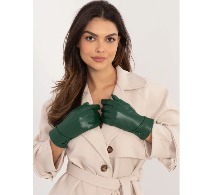 Rukavice AT RK model 20591937 tmavě zelené - FPrice