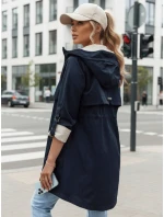 Dámská přechodná bunda parka MEROY navy blue FashionStreet TY4291 Dámská přechodná bunda parka MEROY navy blue FashionStreet TY4291