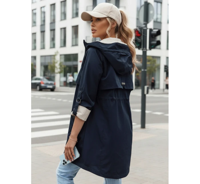 Dámská přechodná bunda parka MEROY navy blue FashionStreet TY4291 Dámská přechodná bunda parka MEROY navy blue FashionStreet TY4291