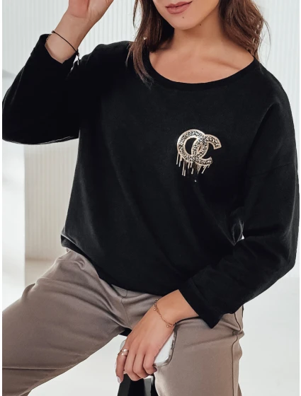 Dámská oversize halenka černá Dstreet model 21982031 - FashionStreet