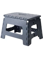 PROTISKLUZOVÁ SKLÁDACÍ STOLIČKA ŠEDÁ