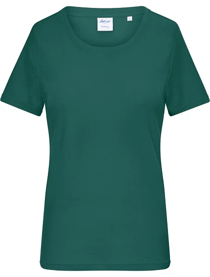 Daiber 8039 Dámské bio tričko s jemným žebrováním 02.8039 smoky green Daiber 8039 Dámské bio tričko s jemným žebrováním 02.8039 smoky green