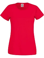 Fruit of the Loom Lady-Fit Original T Dámské tričko 16.1420 red Fruit of the Loom Lady-Fit Original T Dámské tričko 16.1420 red