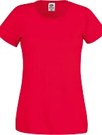 Fruit of the Loom Lady-Fit Original T Dámské tričko 16.1420 red