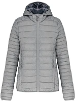 K Lehká dámská prošívaná bunda s kapucí 20. marl silver model 22512066 - Kariban K Lehká dámská prošívaná bunda s kapucí 20. marl silver model 22512066 - Kariban
