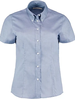 Kustom Kit KK 701 (6-24) Halenka Oxford s krátkým rukávem 43.0701 light blue