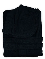 Bathrobe Župan s kapucí black model 22526751 - The One Towelling