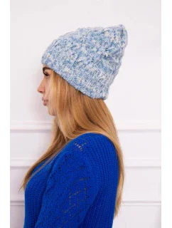 Fleecová čepice modrá model 18750851 - K-Fashion