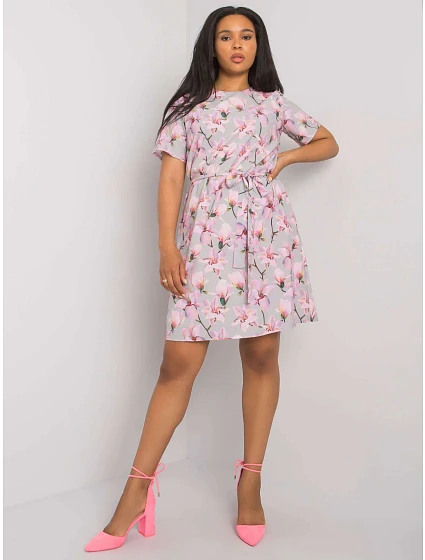 Šaty LK SK  šedá model 15768659 - FPrice
