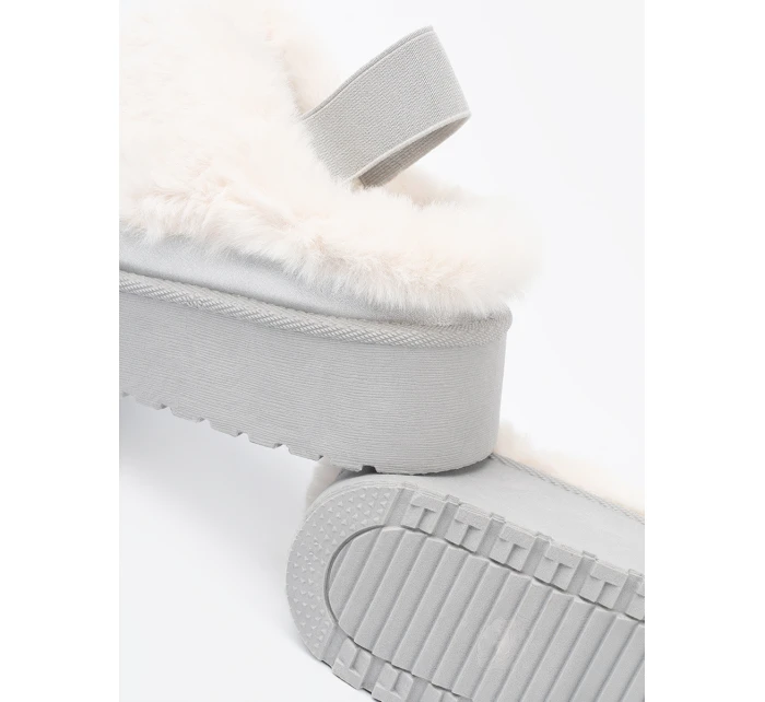 Komfortní sněhule stříbrné dámské platforma Komfortní sněhule stříbrné dámské platforma