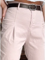 Dámské chinos kalhoty CHINOSKA růžové FashionStreet UY2554