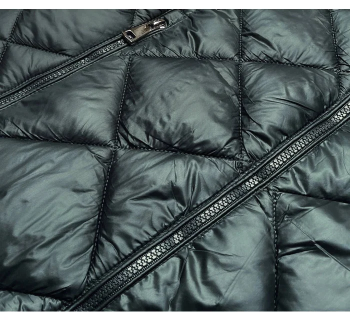 DŁUGA KURTKA PIKOWANA DAMSKA model 21244206 - Ann Gissy