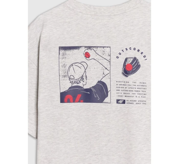 Tričko 4F M 4FRSS25TTSHM2981-27M Tričko 4F M 4FRSS25TTSHM2981-27M