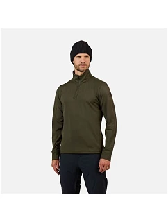 Pánská mikina ROSSIGNOL MID LAYER STRETCH HZ, zelená