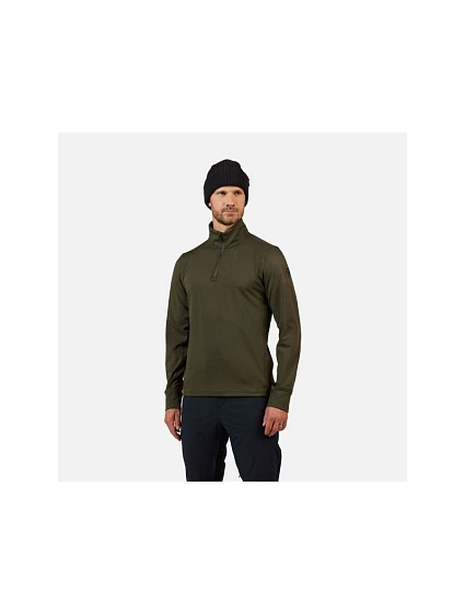 Pánská mikina ROSSIGNOL MID LAYER STRETCH HZ, zelená