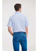 Košile Oxford s krátkým rukávem 11. bright navy model 22475433 - Russell Athletic Košile Oxford s krátkým rukávem 11. bright navy model 22475433 - Russell Athletic