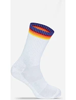 Mr. Socks L 05004 Tenisové ponožky "Basic" 88.5004 white/rainbow Mr. Socks L 05004 Tenisové ponožky "Basic" 88.5004 white/rainbow