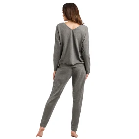 Italian Fashion Karina long r. long sp. barva:mid mélange