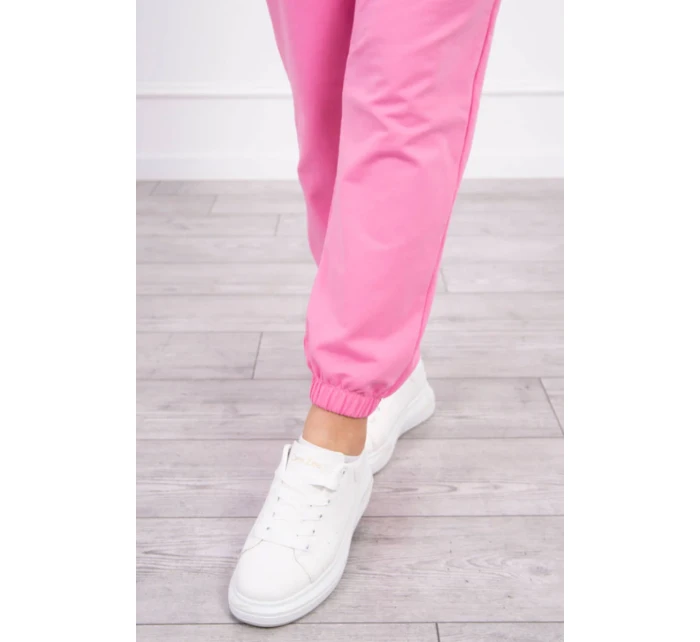 Bavlněná 3dílná sada světle růžová Bavlněná 3dílná sada světle růžová