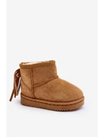Dětské Botky se šňůrkami Camel model 21639839 - Boto Dětské Botky se šňůrkami Camel model 21639839 - Boto