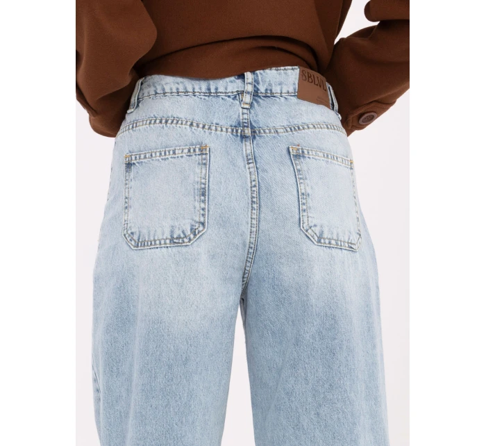 Spodnie model 21378804 jasny niebieski - FPrice