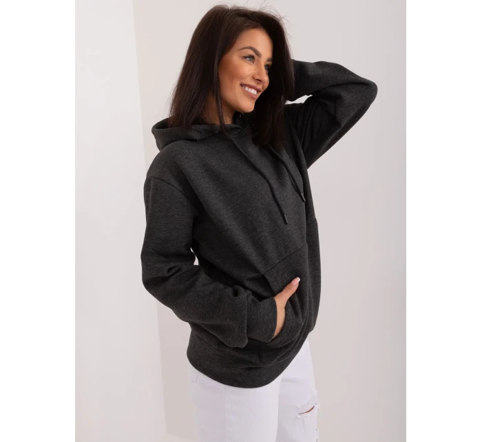 Bluza HP BL model 19712292 grafitowy - FPrice Bluza HP BL model 19712292 grafitowy - FPrice