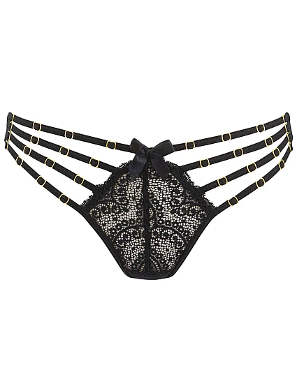 tanga černá  model 17680106 - Axami