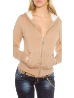 Sexy Hoody with studs and model 19587177 - Style fashion