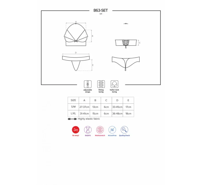 Jedinečný set 863 - SET - Obsessive