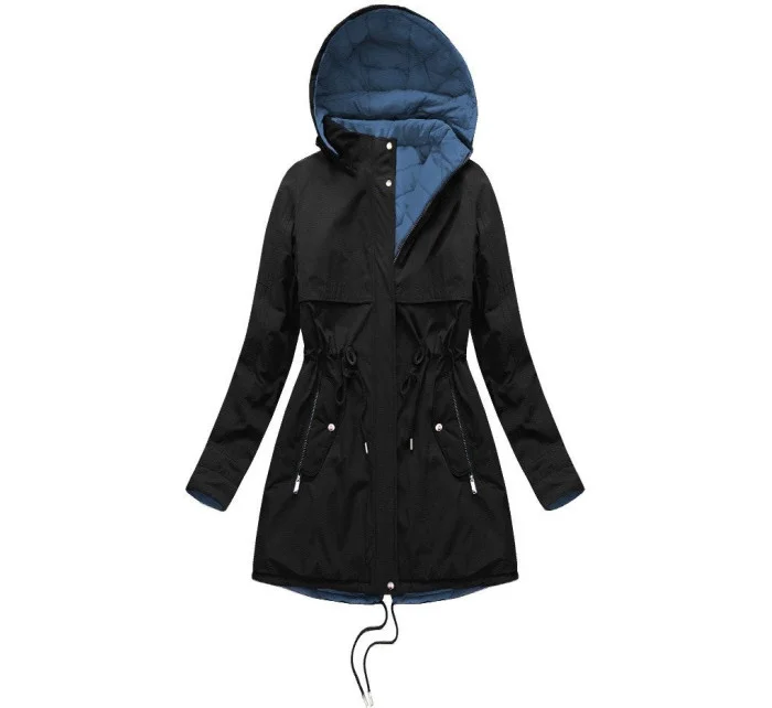 DWUSTRONNA DAMSKA KURTKA ZIMOWA Z KAPTUREM model 21241845 - MHM