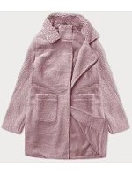 Dámská bunda z ovčí kůže J Style růžová (5M3239-46) Dámská bunda z ovčí kůže J Style růžová (5M3239-46)
