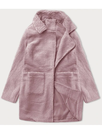 Dámská bunda z ovčí kůže J Style růžová (5M3239-46) Dámská bunda z ovčí kůže J Style růžová (5M3239-46)