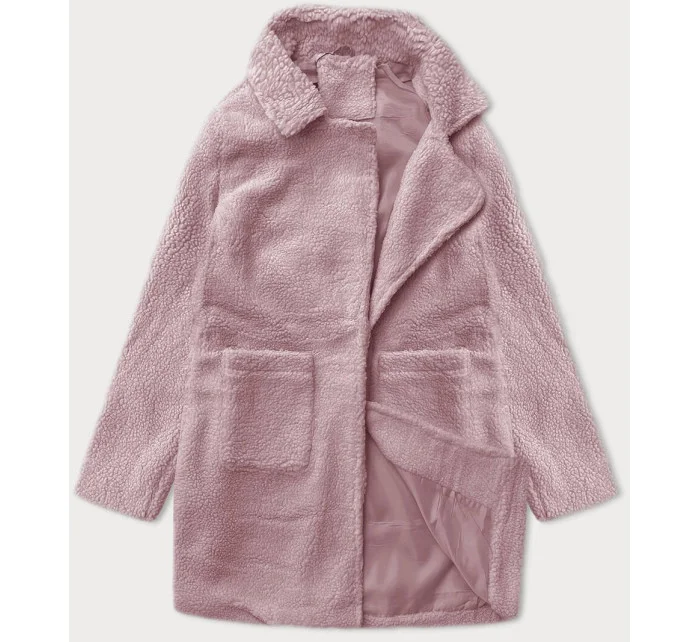 Růžová dámská bunda typu beránek J Style (5M3239-46) Růžová dámská bunda typu beránek J Style (5M3239-46)