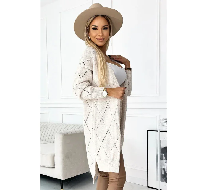 Dámský svetřík 486-2 Kardigan - Numoco basic