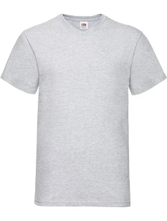Valueweight VNeck T Tričko s výstřihem do V model 22496786 heather grey - Fruit of the Loom