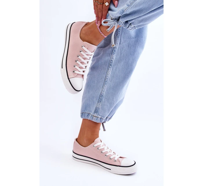 Klasické nízké dámské tenisky Světle růžová Vegas Klasické nízké dámské tenisky Světle růžová Vegas
